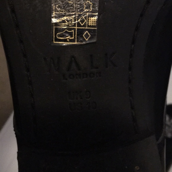 Walk London Double Buckle Monk Strap Shoes - Picture 5 of 7